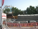 construction close to sheraton