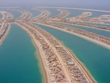 The Palm Jumeirah is close to completion
