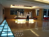 security man watching a model