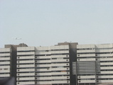 airplane over deira