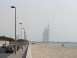 burj al arab in the background