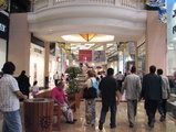 crowds in the mall